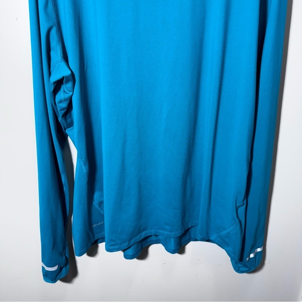 Nike Running Dri-Fit Long-Sleeve Pullover Scuba Hoodie Thumbholes Size XXL - Picture 4 of 15